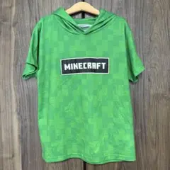 Minecraft フード付きパーカー グリーン