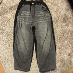 sae1008様専用　断捨離セール【140】オーシャングラウンドのブラックパンツ