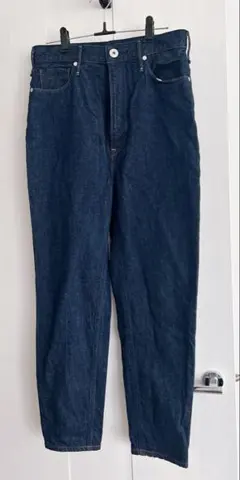 アッパーハイツ upperhightsダークブルー スリムフィット デニムパンツ