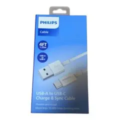 PHILIPS USB-C ケーブル 1.25m 新品