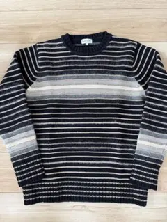 【美品】Paul Smith ストライプ ニットセーター L