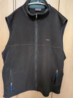 古着　patagonia　パタゴニア　シンチラベスト　フリースベスト　USA製