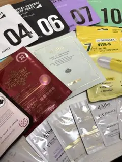 【新品・開封なし】d'Alba UVエッセンス 、フェイシャルマスク　サンプル