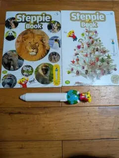 こどもちゃれんじ Steppie Book 2冊、ステッピーペンのサムネイル