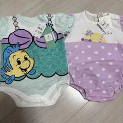 新品　半袖　ロンパース　2セット