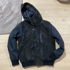 GLOBAL WORK カモフラージュ ダウンジャケット