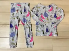 Gap ディズニー オーガニック ブラッシュドコットン パジャマ　プリンセス3歳