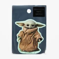 【新品】グローグー キャラクターステッカー スターウォーズ マンダロリアン①