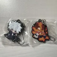 ヒロアカ 荼毘 エンデヴァー ラバー製ストラップ