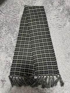 チェックマフラー