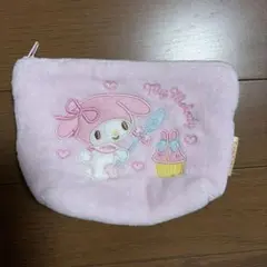 マイメロディ フリースポーチ ピンク