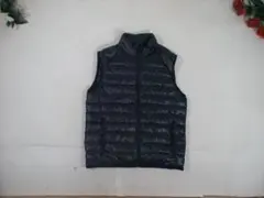 95099 ユニクロ　ダウンベスト　紺　M