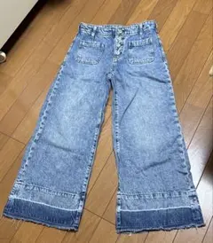 GAP KIDS デニムパンツ ワイド 150cm