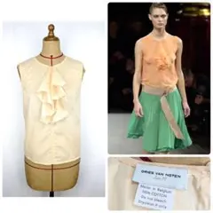 DRIES VAN NOTEN 2014春夏 フリル トップス 36 DRIES VAN NOTEN 2014春夏 フリル トップス 36 - メルカリ