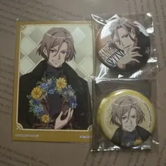 A3 エースリー 摂津万里 缶バッジ ブロマイド