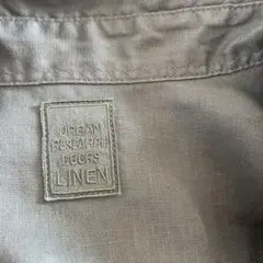 URBAN RESEARCH DOORS LINEN ロングシャツワンピース