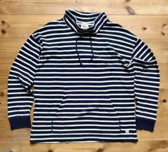 フランス製【Armor lux】アルモリュクス モックネックボーダーTシャツ