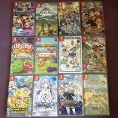 スイッチソフト12本まとめ売り