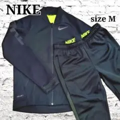 未使用 Nike ジャージ セットアップ 上下セット ブラック/ライムグリーン