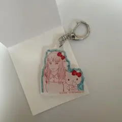 伊藤潤二×サンリオキャラクターズ アクリルキーホルダー 富江×ハローキティ