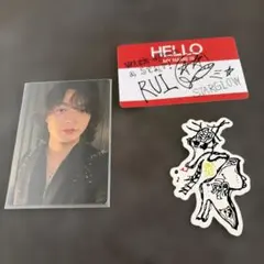 2点セット】STARGLOW RUI スターグロー ルイ トレカ ステッカー - メルカリ