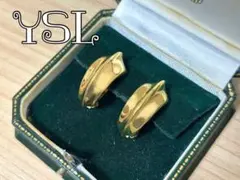 YSL サンローラン ヴィンテージ ゴールド イヤリングのサムネイル