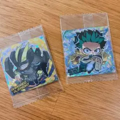 僕のヒーローアカデミア ウエハース シール アーマードオールマイト＆緑谷出久