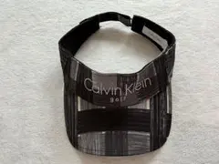 【Calvin Klein golf】レディース サンバイザー チェック柄