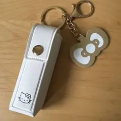 ハローキティ　Myハローキティ　リボン型チャーム付きリップポーチ