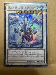 遊戯王 氷結界の龍トリシューラ DT08-JP042 - メルカリ