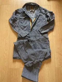 GRACE ENGINEER'S ヒッコリー つなぎ オーバーオール