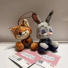 ズートピア　むにゃすやマスコット　ラウンドワン