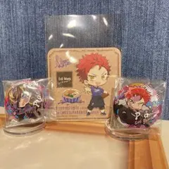 ぴためふぉめ　空却　十四　缶バッジ　スイパラ　コースター