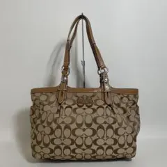 2603-210｜コーチ シグネチャー トートバッグ ブラウン
