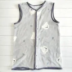 クマ柄フリーススリーパー 　ニトリ