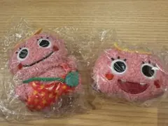 ざわざわ森のがんこちゃん　ぬいぐるみボールチェーン　2種セット