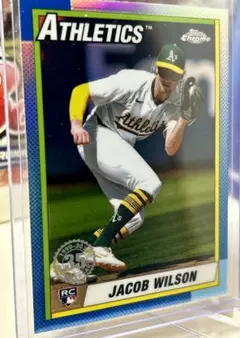 ジェイコブ・ウィルソン RC インサート Topps Chrome 2025