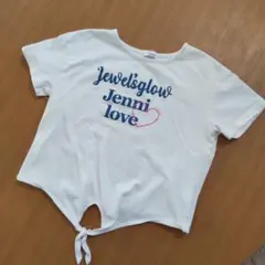 ジェニーラブ　半袖　150 cm 白色
