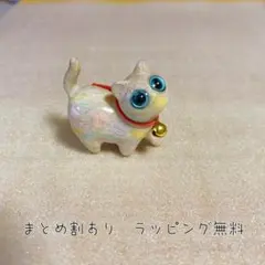 最終値下げ新品未使用　スーダン マーブルキャット猫 置物