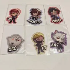 CrazyRaccoon CRグミ オリジナルステッカー6枚