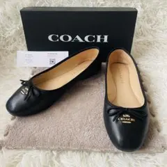 COACH シグネチャー フラットシューズ バレエシューズ ☆未使用美品☆ 2026年最新】COACH レディース フラットシューズ・バレエシューズの