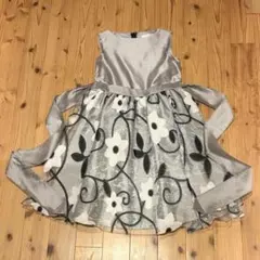 Catherine cottage ドレス 花柄 グレー 160