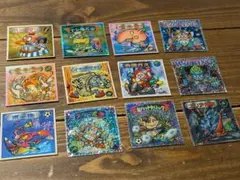 ビックリマンシール✭バグ悪魔VSギガ天使✭12枚セット！スター天帝W仏KING