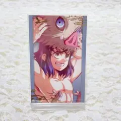 無限城編 第一章 描き下ろしイラスト フォトカード A 嘴平伊之助 1枚