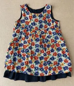 【apres les cours】リバーシブルワンピース（100cm）