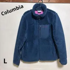 コロンビア ボア フリースジャケット レディース Lサイズ