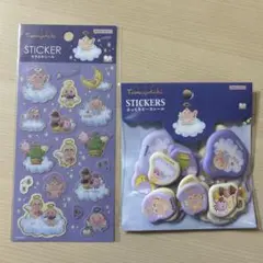 たまごっち てんしっち キラふわシール ぷっくりピースシール