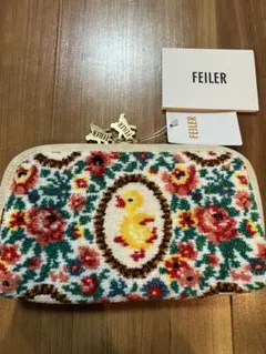 【ホイップクリーム】フェイラー ハイジ柄　二つ折り財布　シェニール織 ホイップクリーム様専用】フェイラー ハイジ柄 二つ折り財布