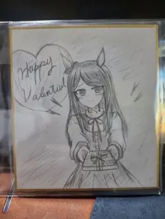 ウマ娘 メジロマックイーン 色紙