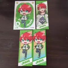 カラフルピーチステッカー じゃぱぱ